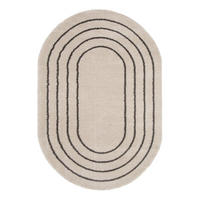 TEPPICH ultraweich aus recycelten Fasern schwarz - Schwarz, Textil (160/230cm) - AFK Living