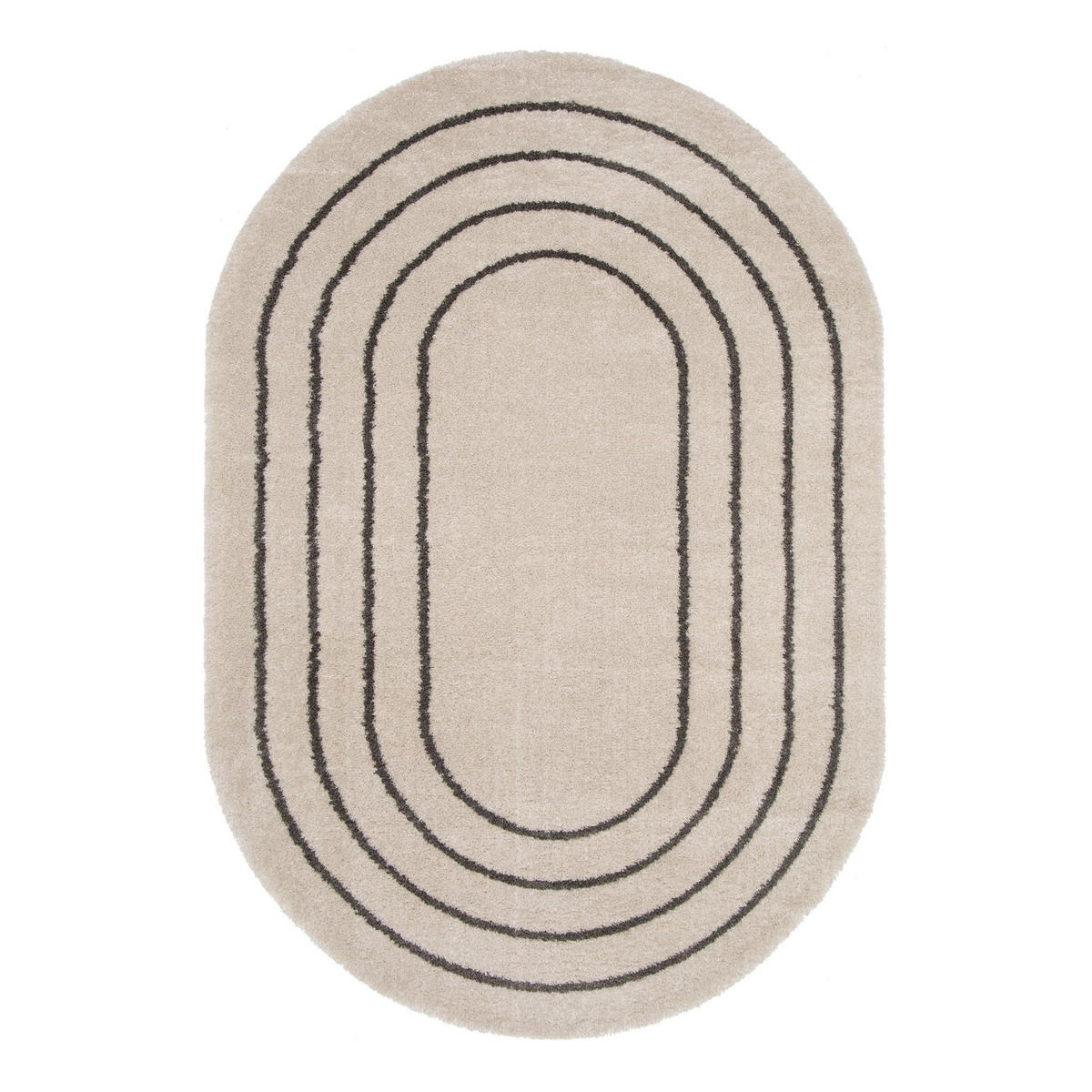 TEPPICH ultraweich aus recycelten Fasern schwarz - Schwarz, Textil (160/230cm) - AFK Living