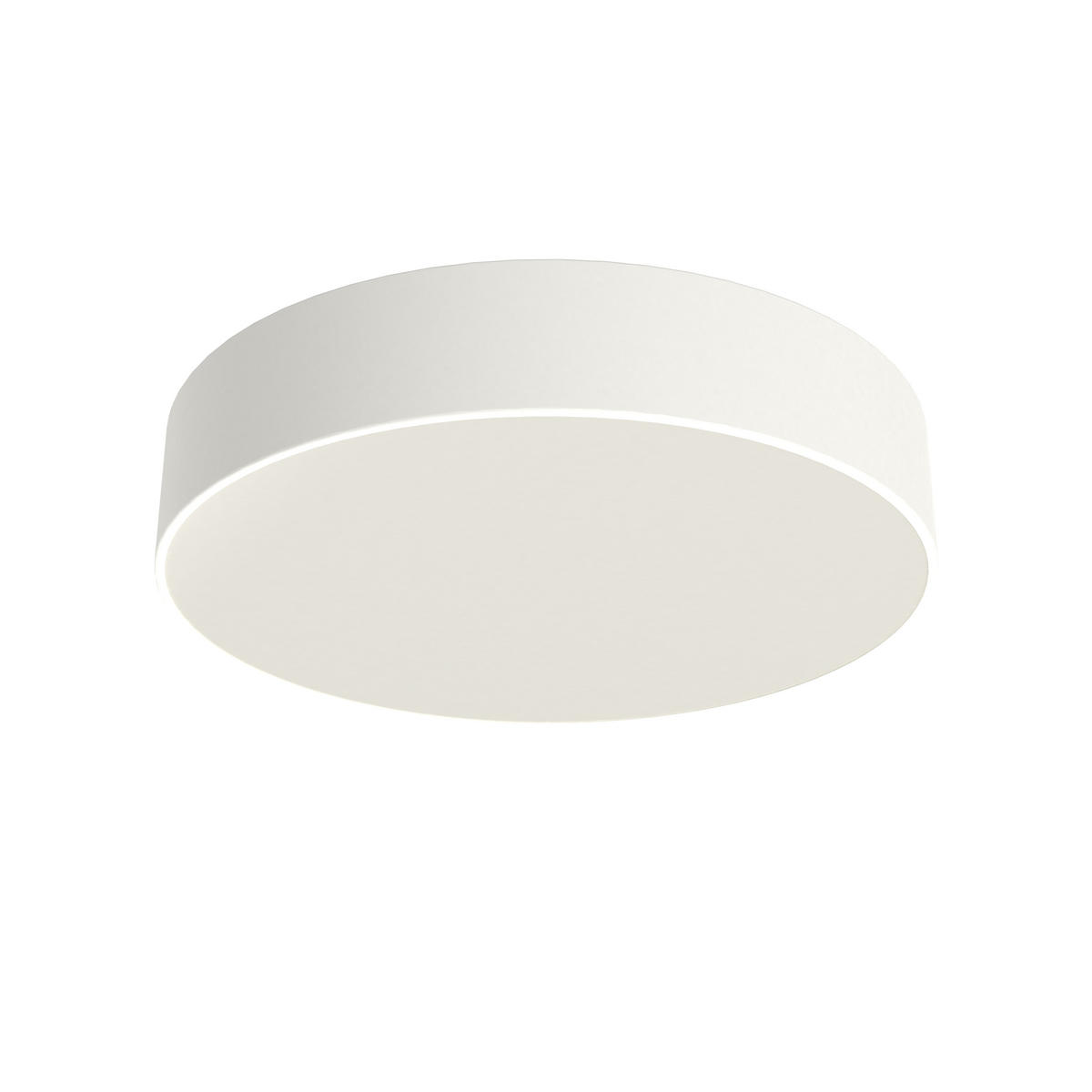 LED-DECKENLEUCHTE - Weiß, Metall (40/40/8cm) - Lumicom