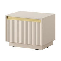 NACHTTISCH – 54 cm – Royal – Beige – NS-GEN066 - Beige, Holzwerkstoff (53.6/42/39cm) - hi-markt
