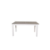 GARTENTISCH Weiß - Weiß, Holzwerkstoff (210/90/75cm) - ebuy24