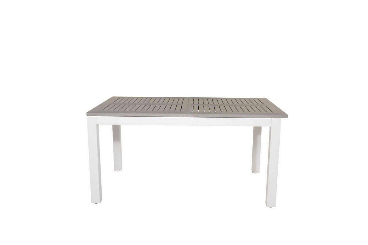 GARTENTISCH Weiß - Weiß, Holzwerkstoff (210/90/75cm) - ebuy24