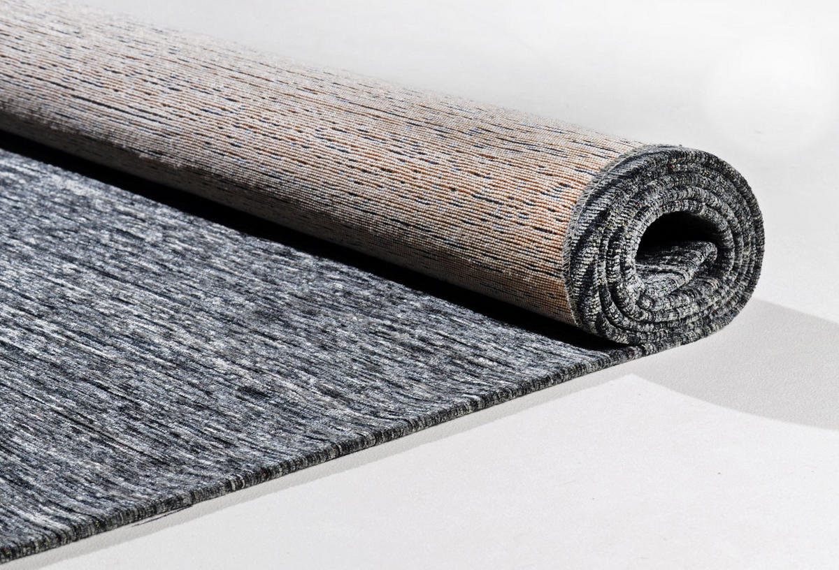 WEBTEPPICH Heritage 120x180 cm - Anthrazit, Textil (120/180cm) - THEKO
