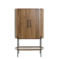 SCHRANK Dumosi Braun 100/40/165 cm - Braun, Holz (100/165/40cm) - Light & Living