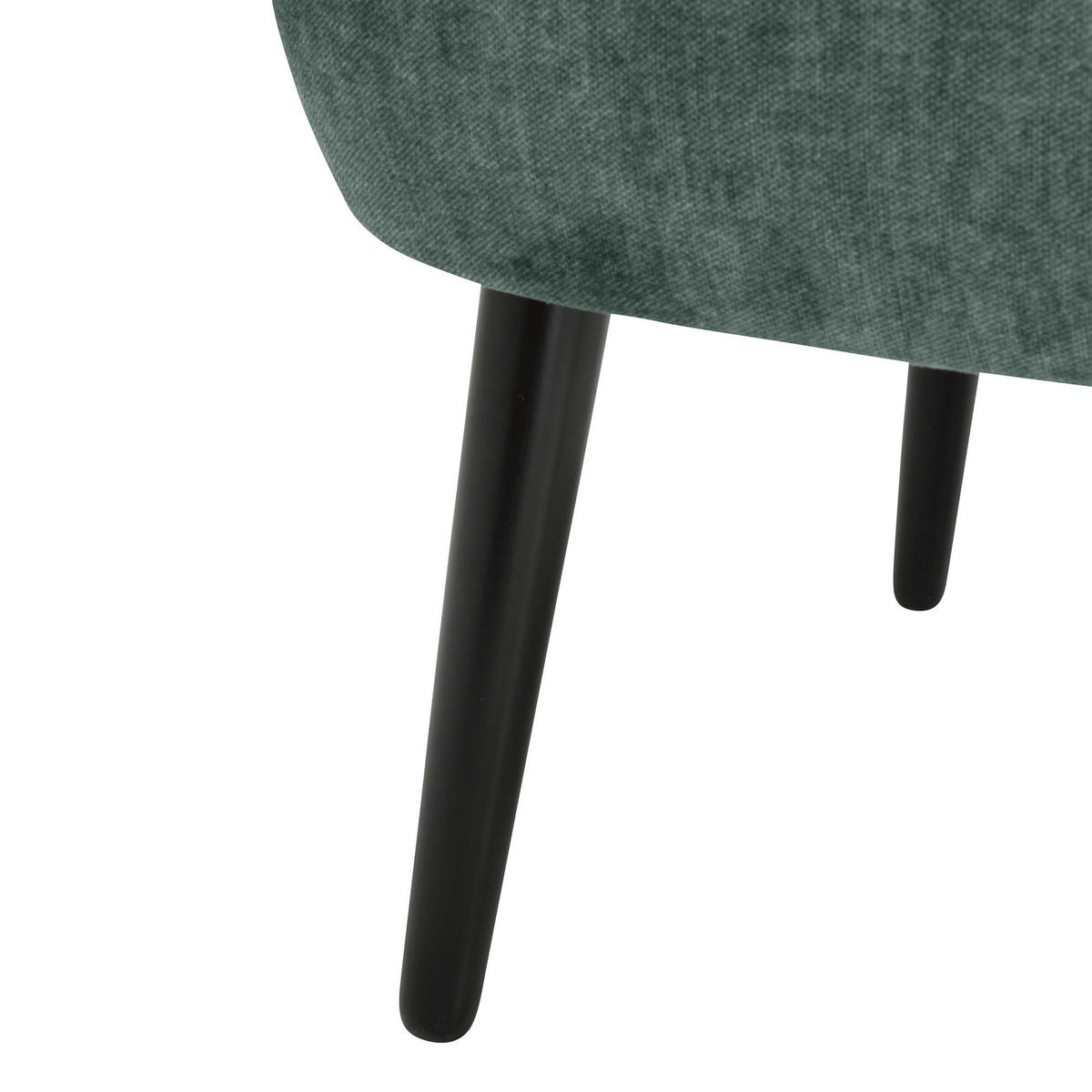 POLSTERSESSEL Kassi Samtvelours petrol - Petrol, Kunststoff (68/80/69cm) - 58aufmkessel