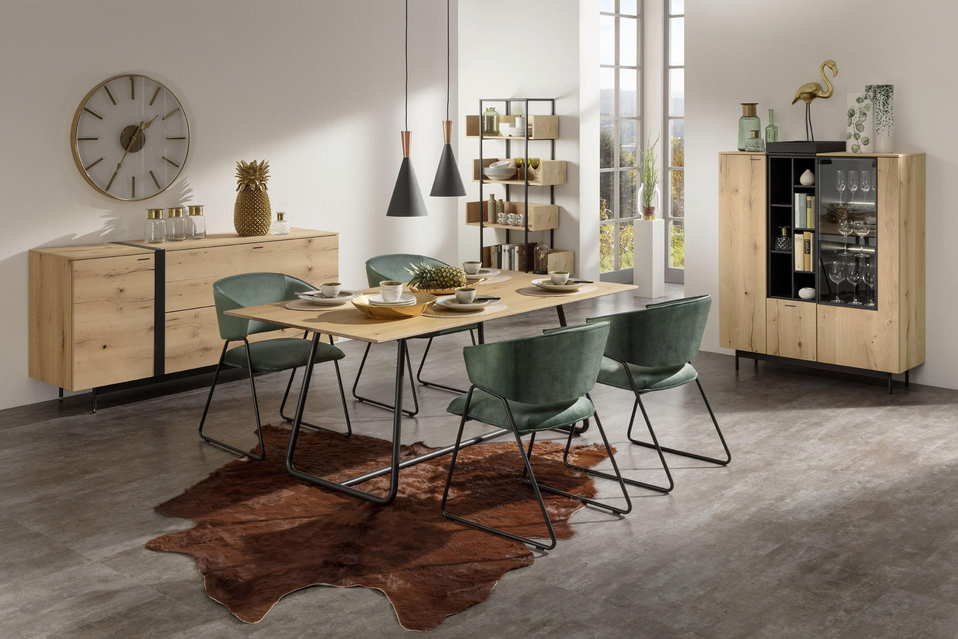 Esszimmer im Vintagelook
