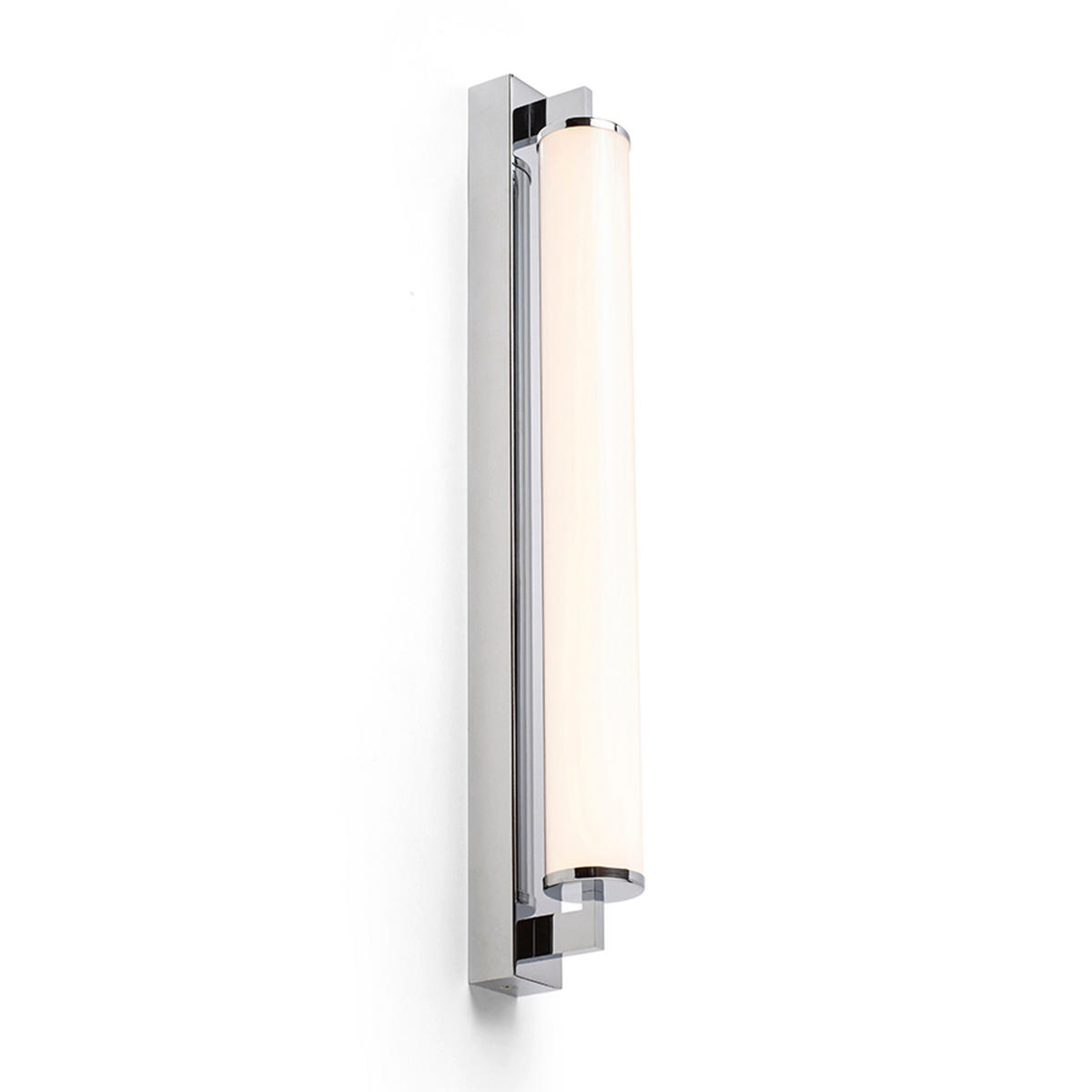 WANDLEUCHTE ROCCA 60 Chrom 18 W IP44 - Chromfarben, Metall (20/25/15cm) - Rendl