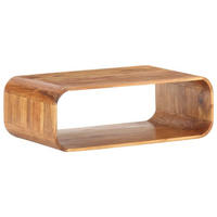 COUCHTISCH 90x50x30 cm Massivholz Akazie - Braun, Holz (50/90/30cm) - furnicato