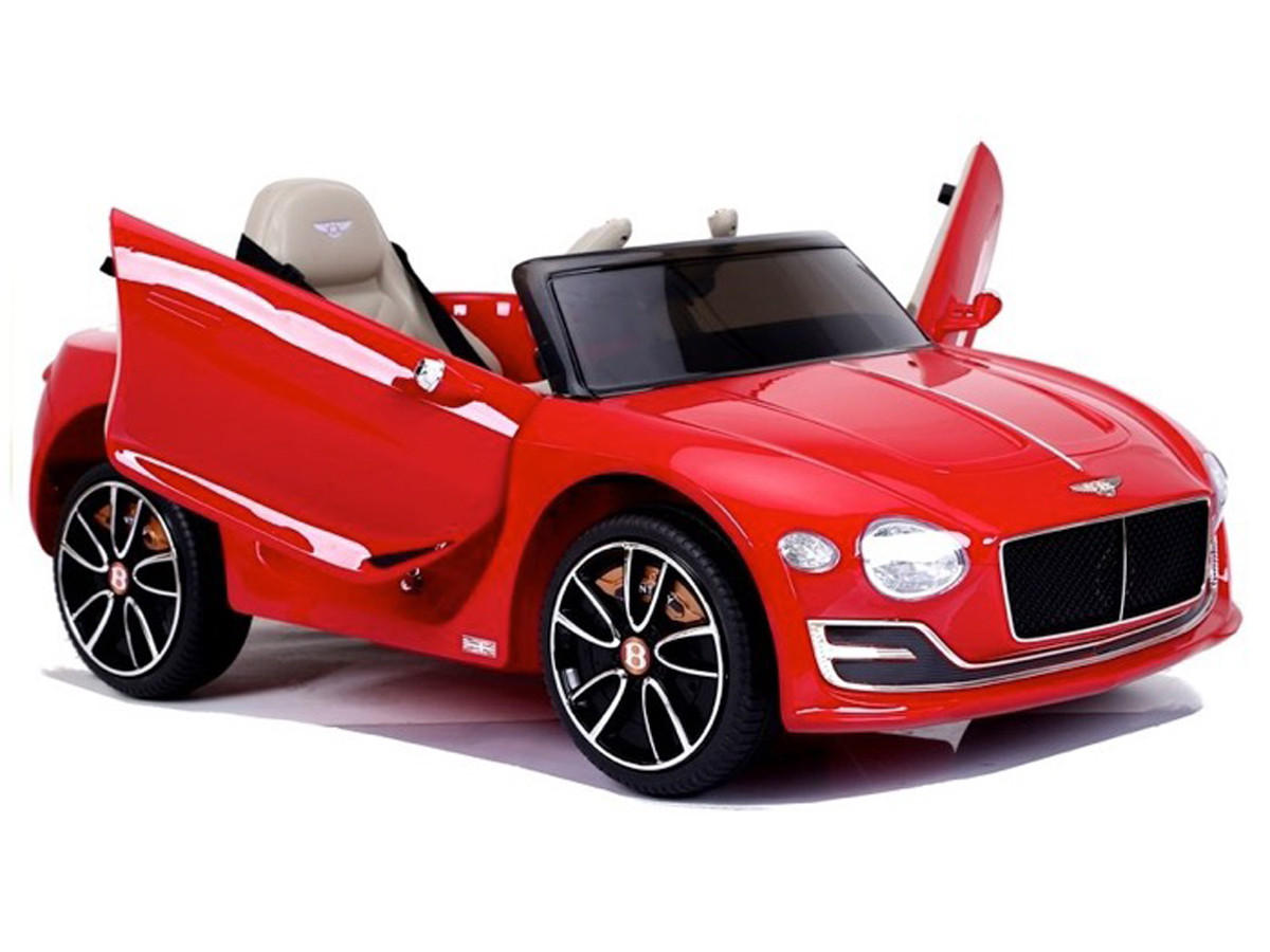 KINDER ELEKTROAUTO Bentley EXP 12 rot - Rot, Kunststoff (108/60/43cm) - TPFLiving
