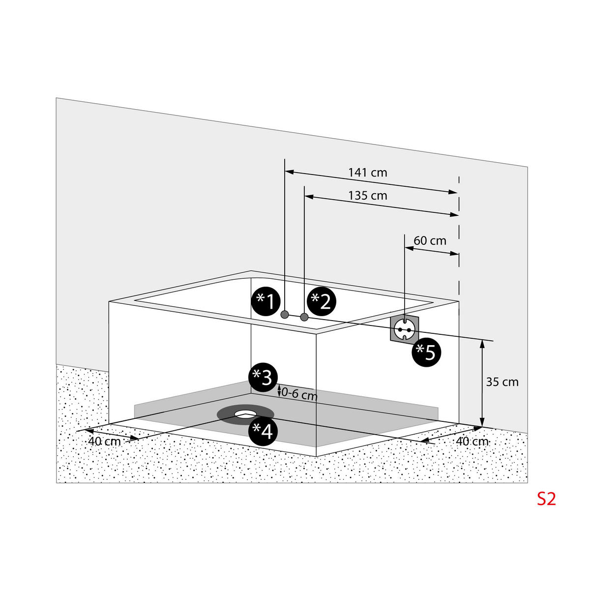WHIRLPOOL Pool Badewanne Wanne W49-TH-PL 170x80cm - Weiß, Glas/Kunststoff (80/56/170cm) - AcquaVapore by Sandra Jentho