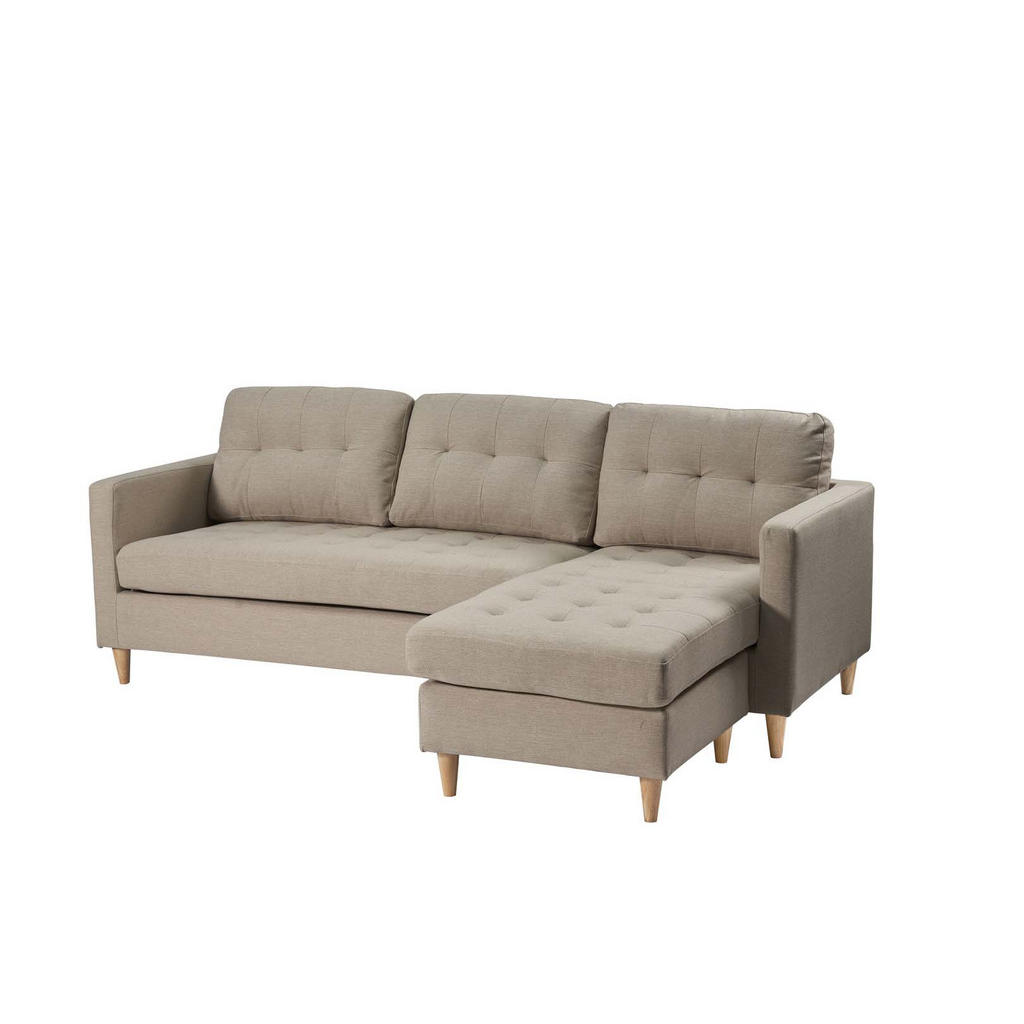 Thumbnail - ebuy24 Ecksofa, Sand, Textil, L-Form, 219x151 cm, Wohnzimmer, Sofas & Couches, Wohnlandschaften, Ecksofas