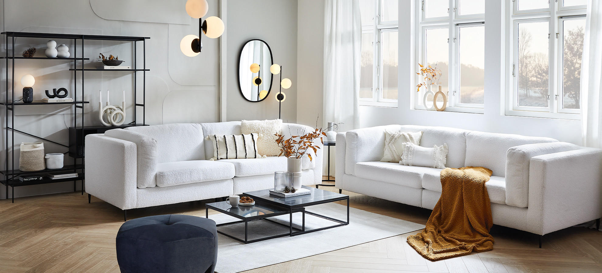 weisses sofa