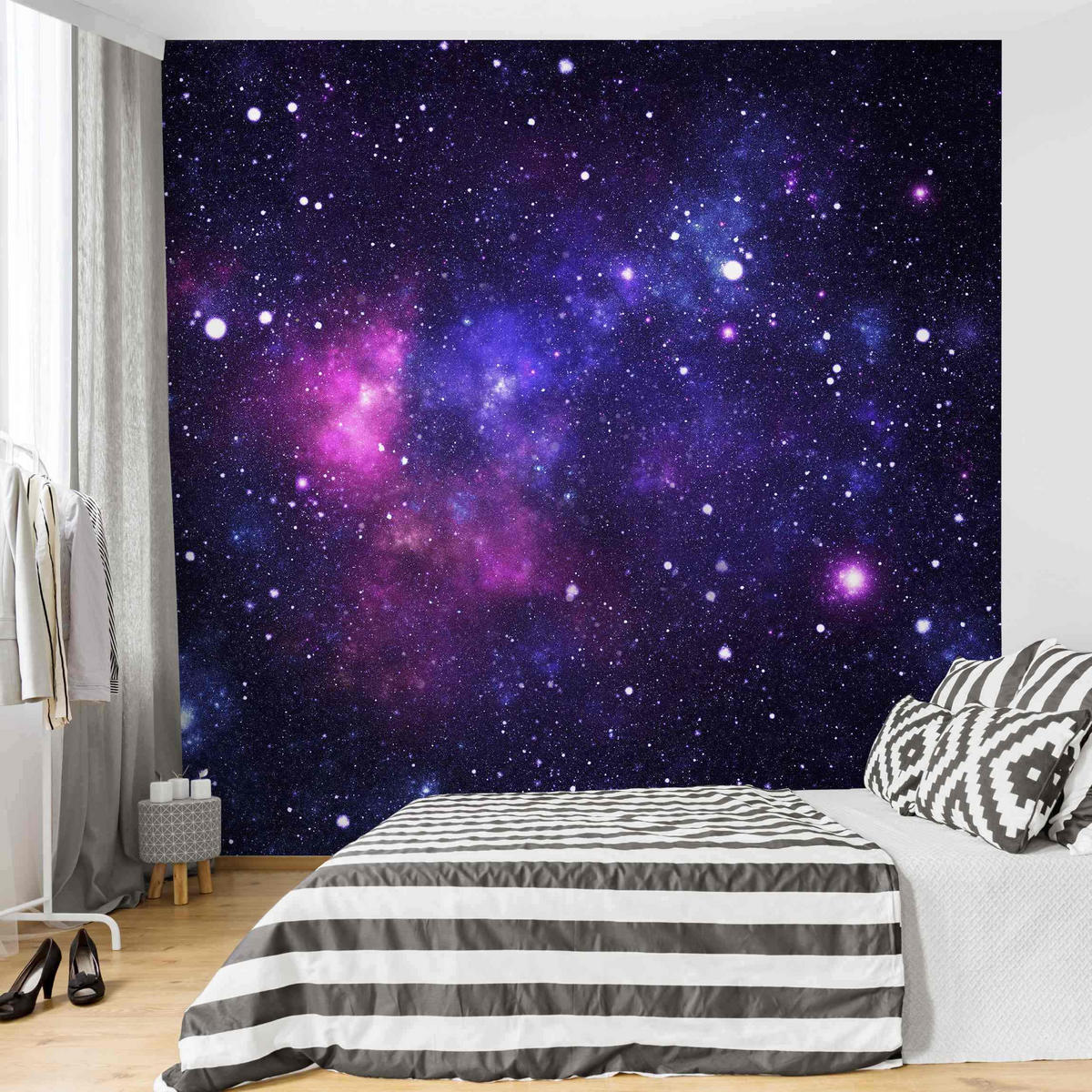 FOTOTAPETE Galaxie 288/288 cm - Multicolor, Papier (288/288cm) - Bilderwelten