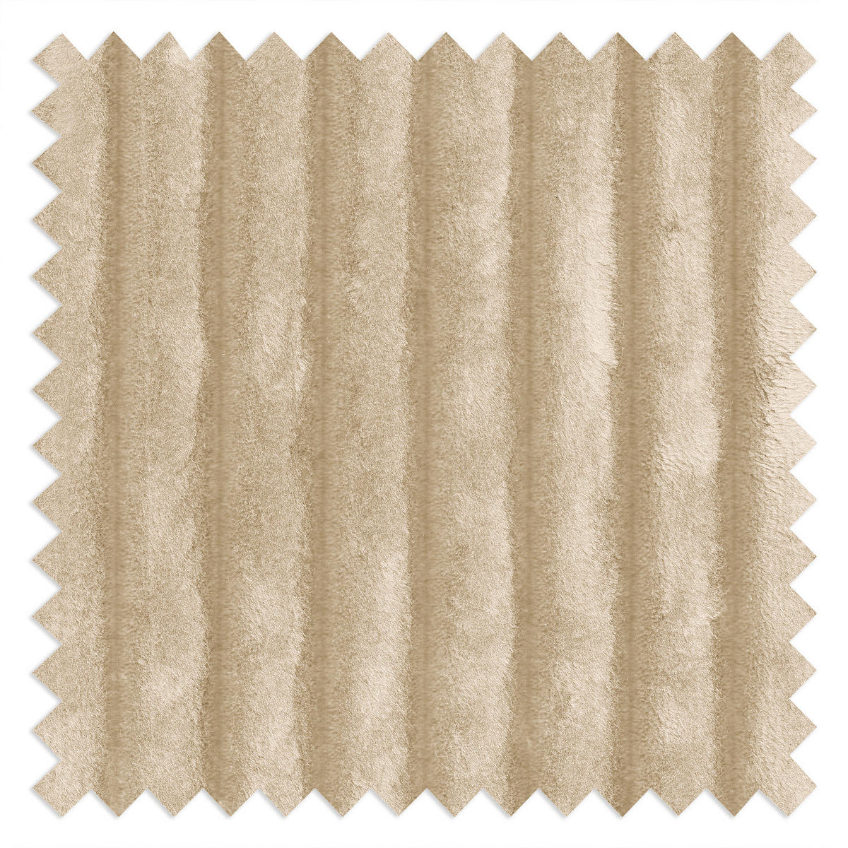 ECKSOFA mit Longchair - Cord - Beige/Schwarz, Kunststoff/Textil (284/178cm) - home24