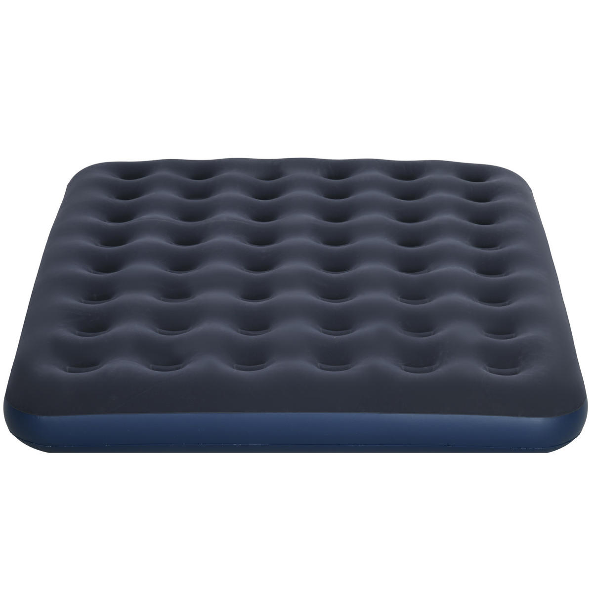 LUFTMATRATZE DE-18897 2 Personen, integrierte Handpumpe Blau - Blau, Kunststoff - ComfortXL