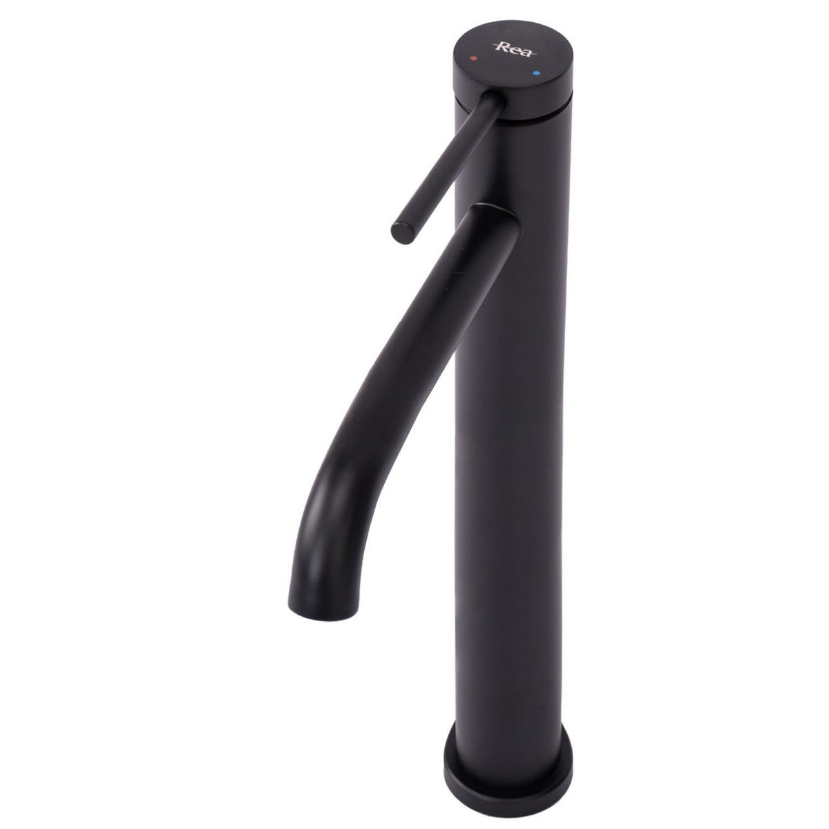 WASCHBECKENARMATUR Rea Clif Black Mat High - Schwarz, Metall (4/29.5/20cm) - REA