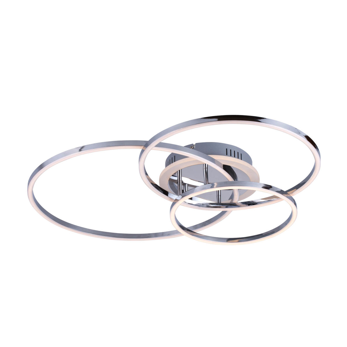 DECKENLEUCHTE Paciano, Silber/Chrom, 72cm - Chromfarben, Metall (72/55/10.1cm) - KOSILUM