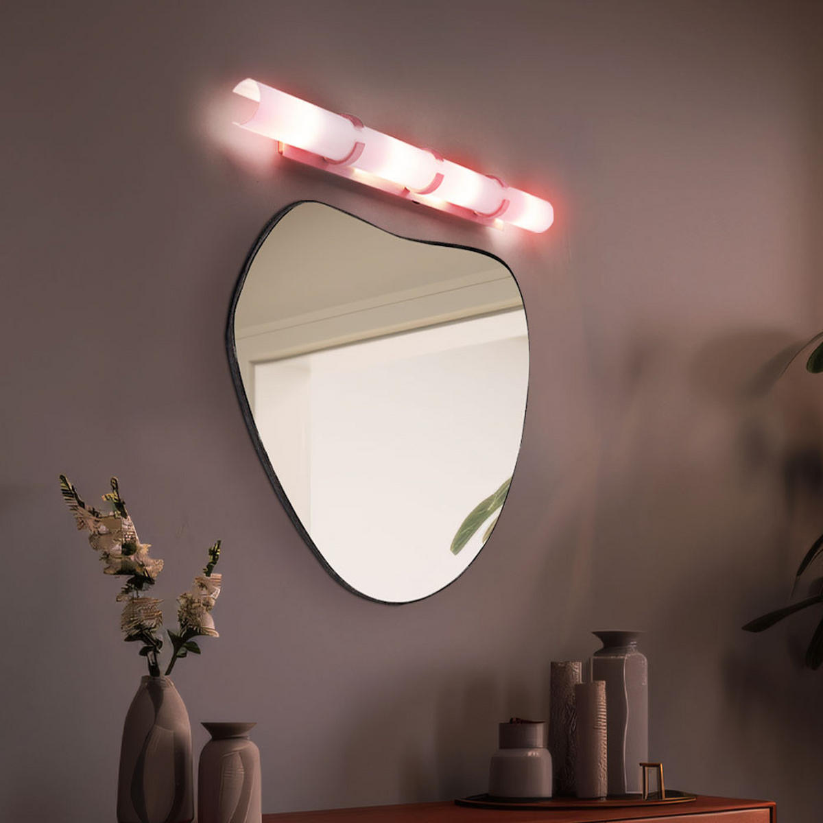 LED WANDLEUCHTE TRIBUTE Metall Weiß - Weiß, Glas (9/11/85cm) - Globo Lighting