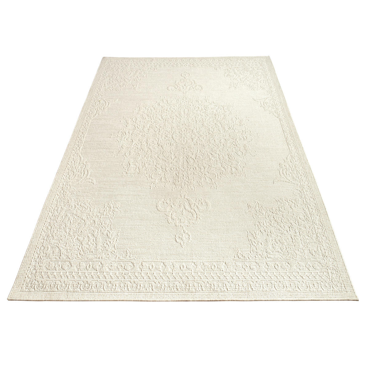 OUTDOORTEPPICH 120/160 cm Rimini 412 - Creme, Textil (120/160cm) - Paco Home