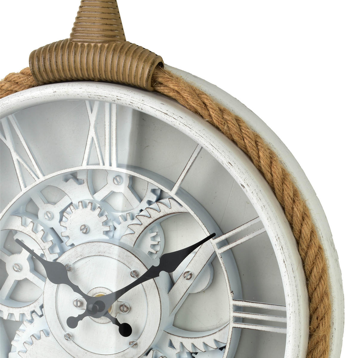 WANDUHR Ramsey Weiß 33x30x5 cm Kunststoff - Weiß, Kunststoff (5/33/30cm) - Mondex