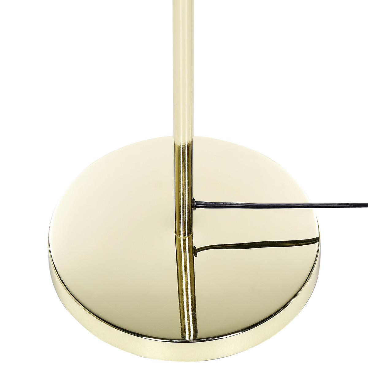STEHLAMPE Ramis 23/23/154 cm - Goldfarben, Metall (23/23/154cm) - Beliani