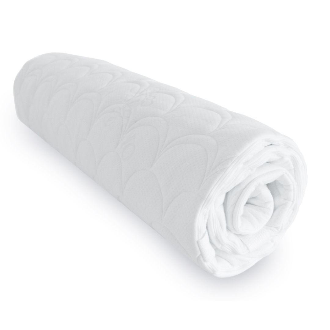 MATRATZENBEZUG Bio Baumwolle 90/200cm für 14cm Kernhöhe - Weiß, Textil (90/200cm) - AM Qualitätsmatratzen