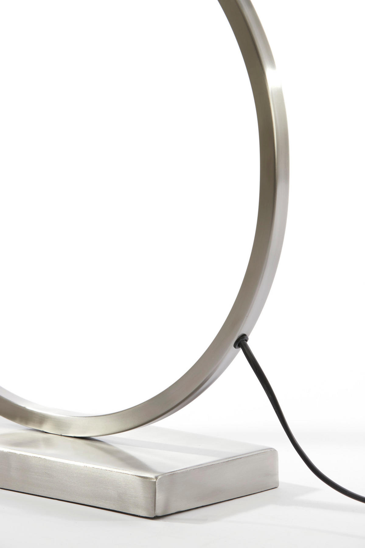 LAMPENFUSS Liva Silber Ø40/52 cm - Silberfarben, Metall (40/13/47cm) - Light & Living