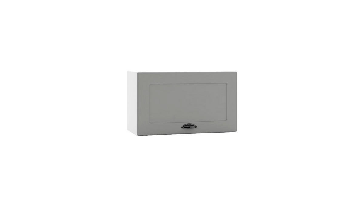 HÄNGESCHRANK W60OKGR – Elvara – Zeitlose Küchen Eleganz – Grau / Matt - Grau, Holzwerkstoff (60/36/30cm) - ROYAL24_MARKT