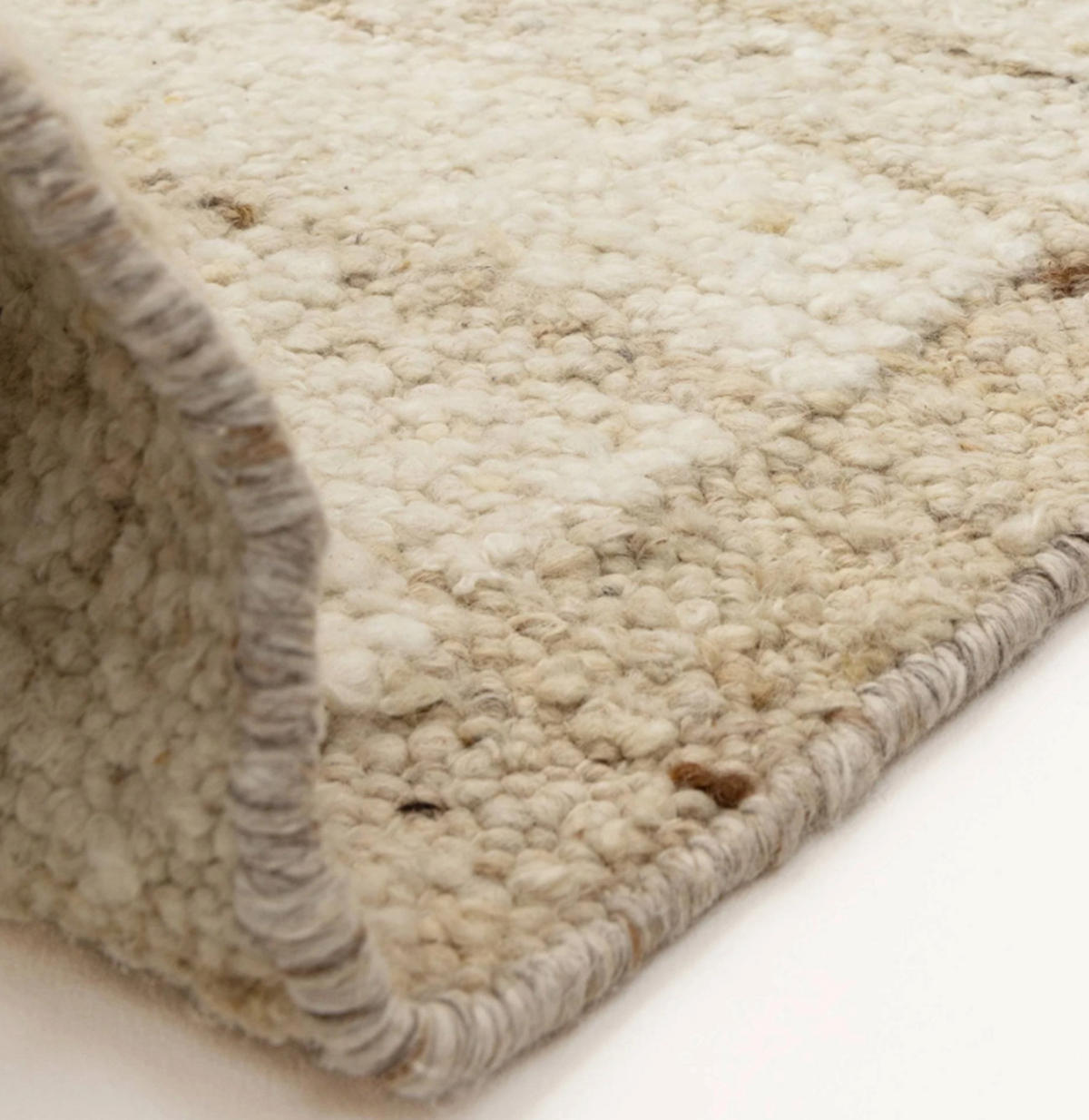 TEPPICH Wohn-/Schlafzimmer Flachgewebe JUMBLE Beige 240x340 cm - Beige, Naturmaterialien (240/340cm) - Novatrend