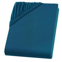 MIKROFASER-SPANNBETTLAKEN 200x200 Petrol - Petrol, Textil (200/200cm) - Carpe Sonno