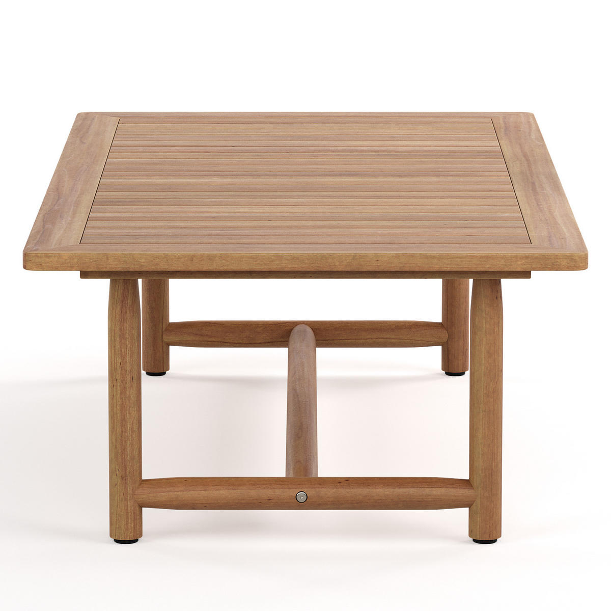 LOUNGETISCH - Akazie massiv - Akazie Braun - Braun/Akaziefarben, Holz (62/110/35cm) - home24