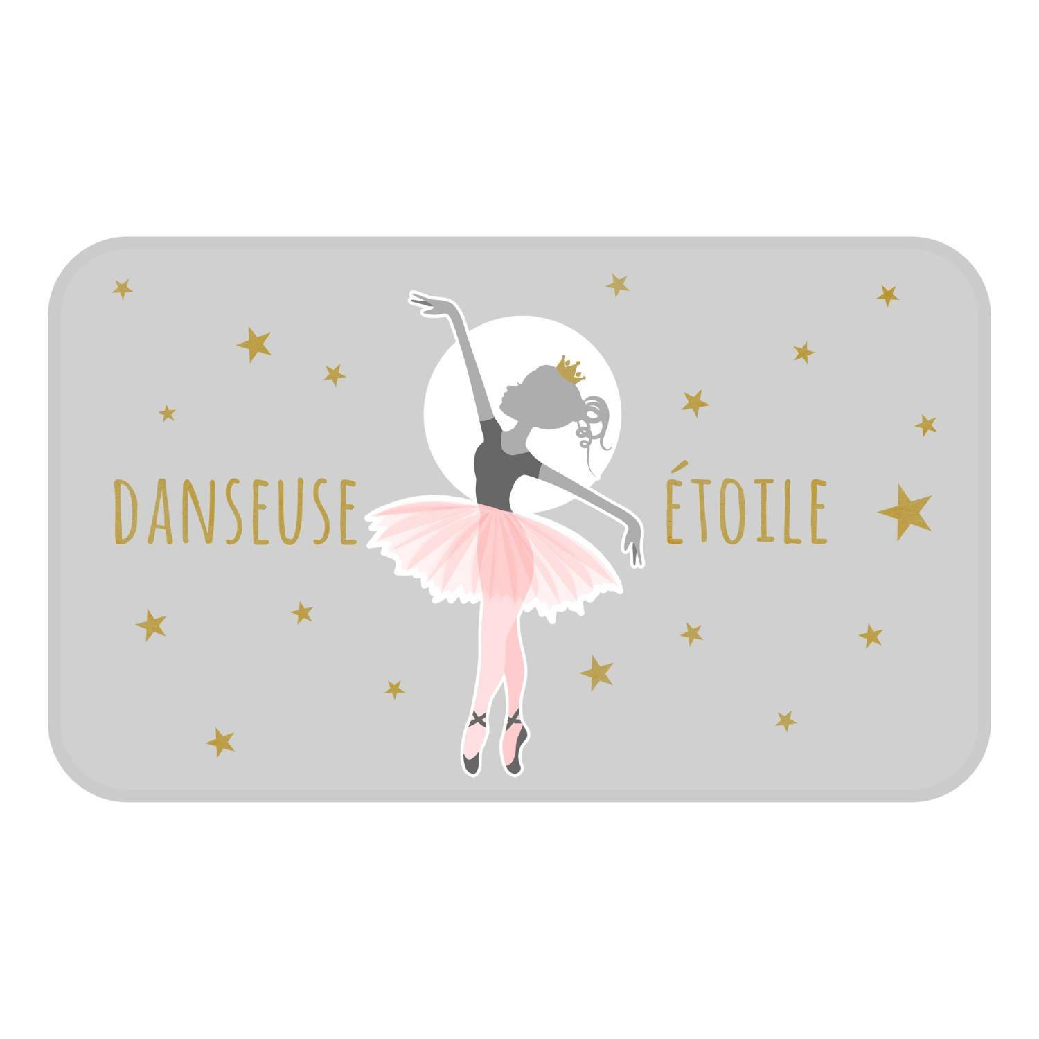 KINDERTEPPICH 45/75 cm Danseuse Etoile - Grau, Textil (45/75cm) - Douceur d´intérieur
