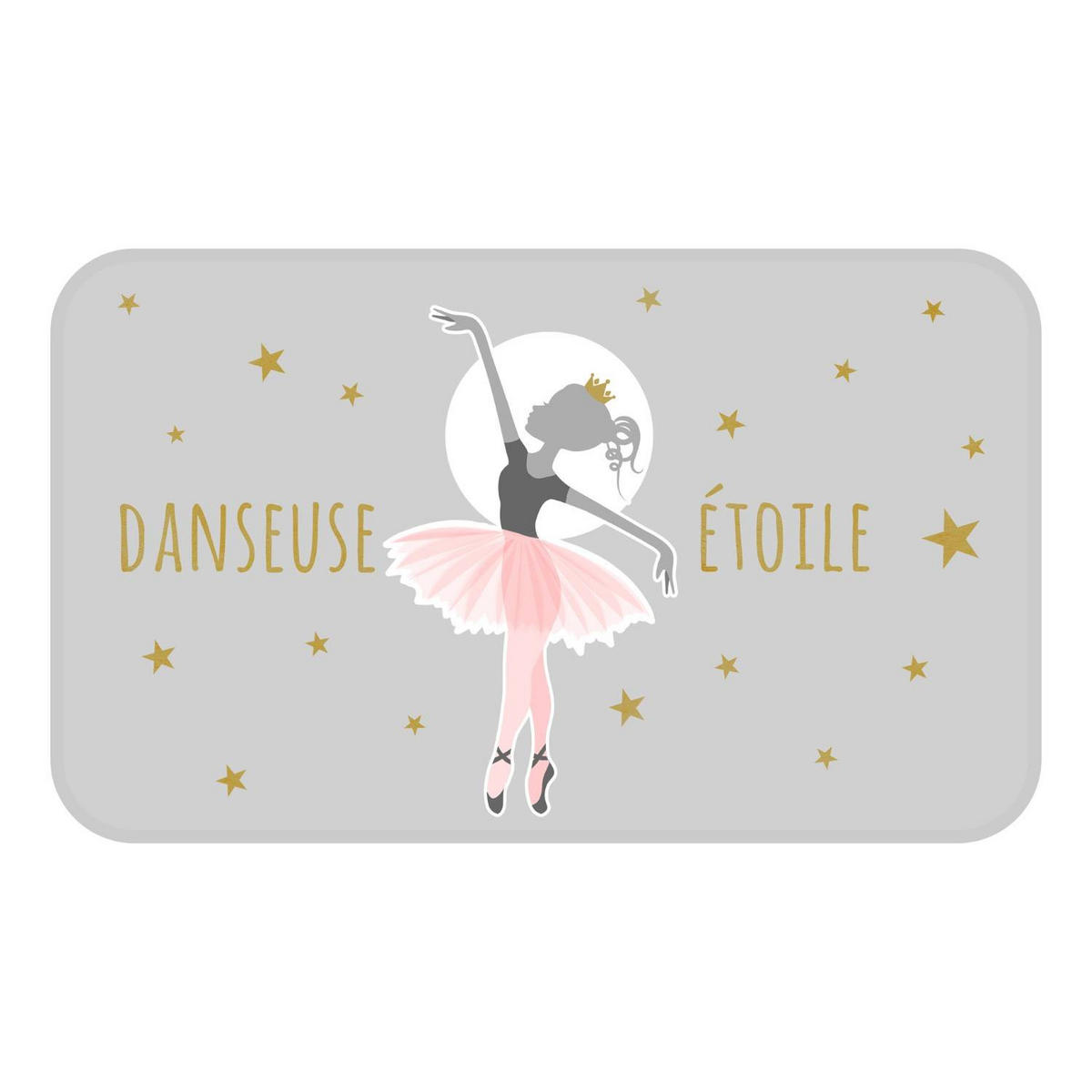 KINDERTEPPICH 45/75 cm Danseuse Etoile - Grau, Textil (45/75cm) - Douceur d´intérieur