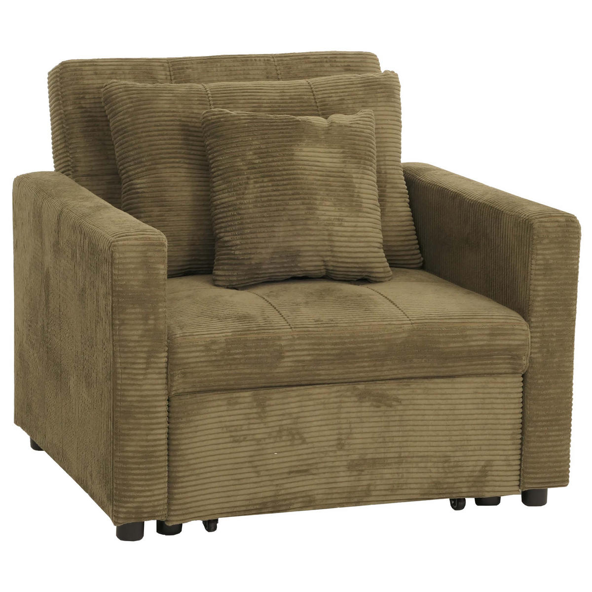 SCHLAFSESSEL Grün - Grün, Textil (100/86/88cm) - MCW