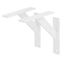 REGALHALTERUNGEN - Weiß, Metall (18/3/18cm) - ML-DESIGN