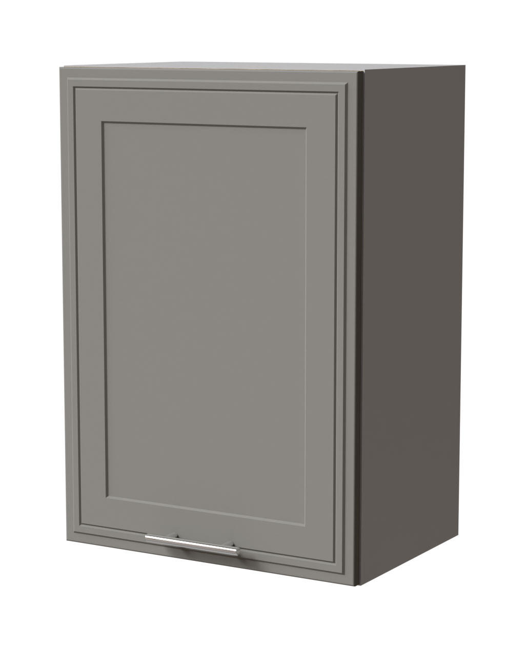 HÄNGESCHRANK Salo W2/50 Grau / Dust Grey Matt 50 / 32,5 / 72cm - Grau, Holz/Holzwerkstoff (50/72/32.5cm) - Feldmann-Wohnen