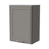 HÄNGESCHRANK Salo W2/50 Grau / Dust Grey Matt 50 / 32,5 / 72cm - Grau, Holz/Holzwerkstoff (50/72/32.5cm) - Feldmann-Wohnen