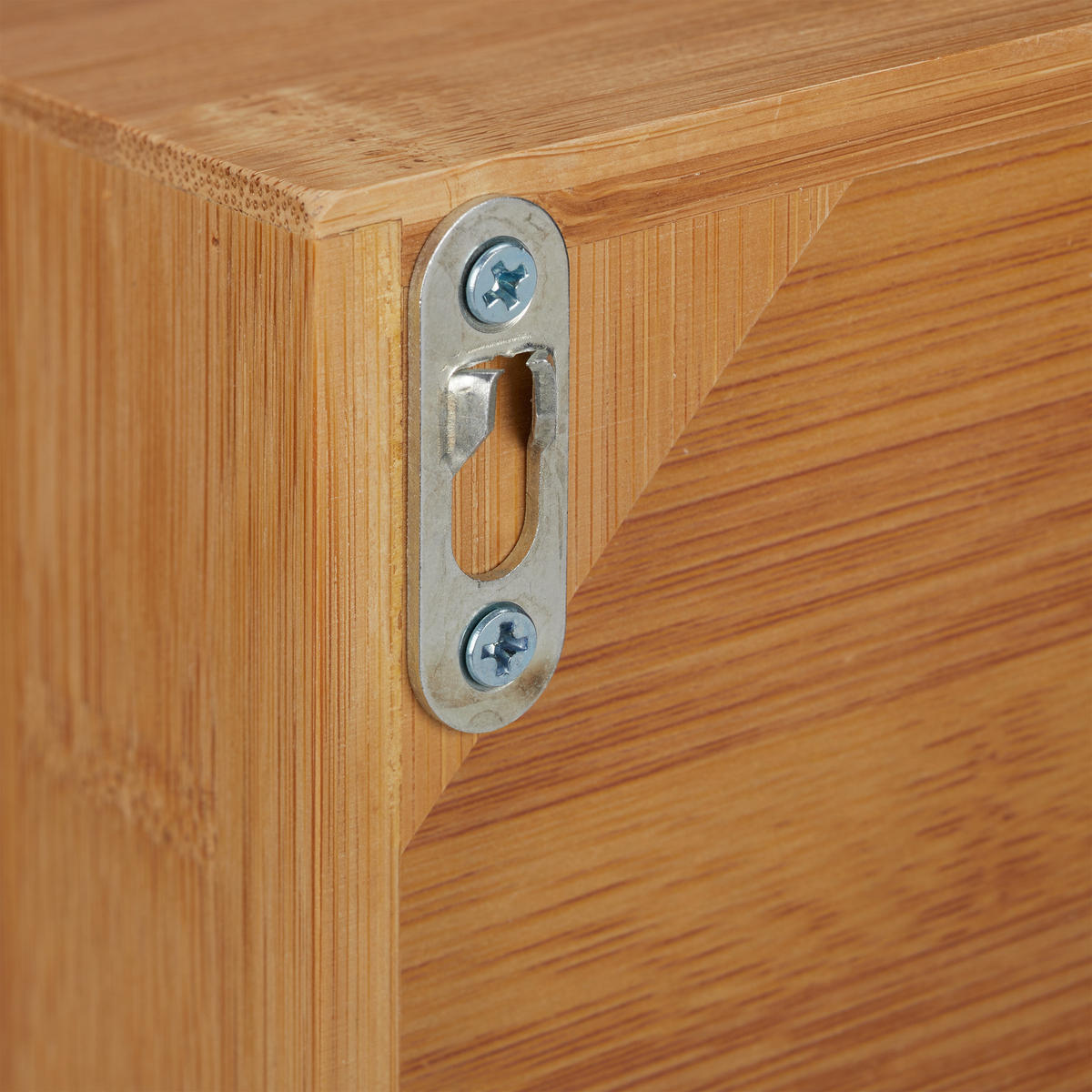 TEEBOX - Hellbraun, Holz/Kunststoff (39/11.5/8cm) - Relaxdays