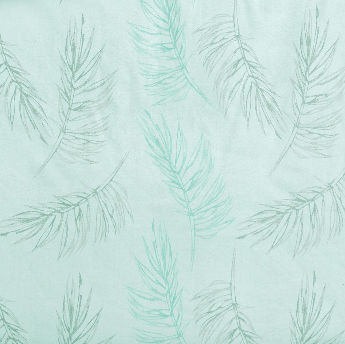 BETTWÄSCHE 200x200 Renforce Bettbezug Floral Baumwolle Gräser Weiß Grau - Weiß, Textil (200/200cm) - Carpe Sonno