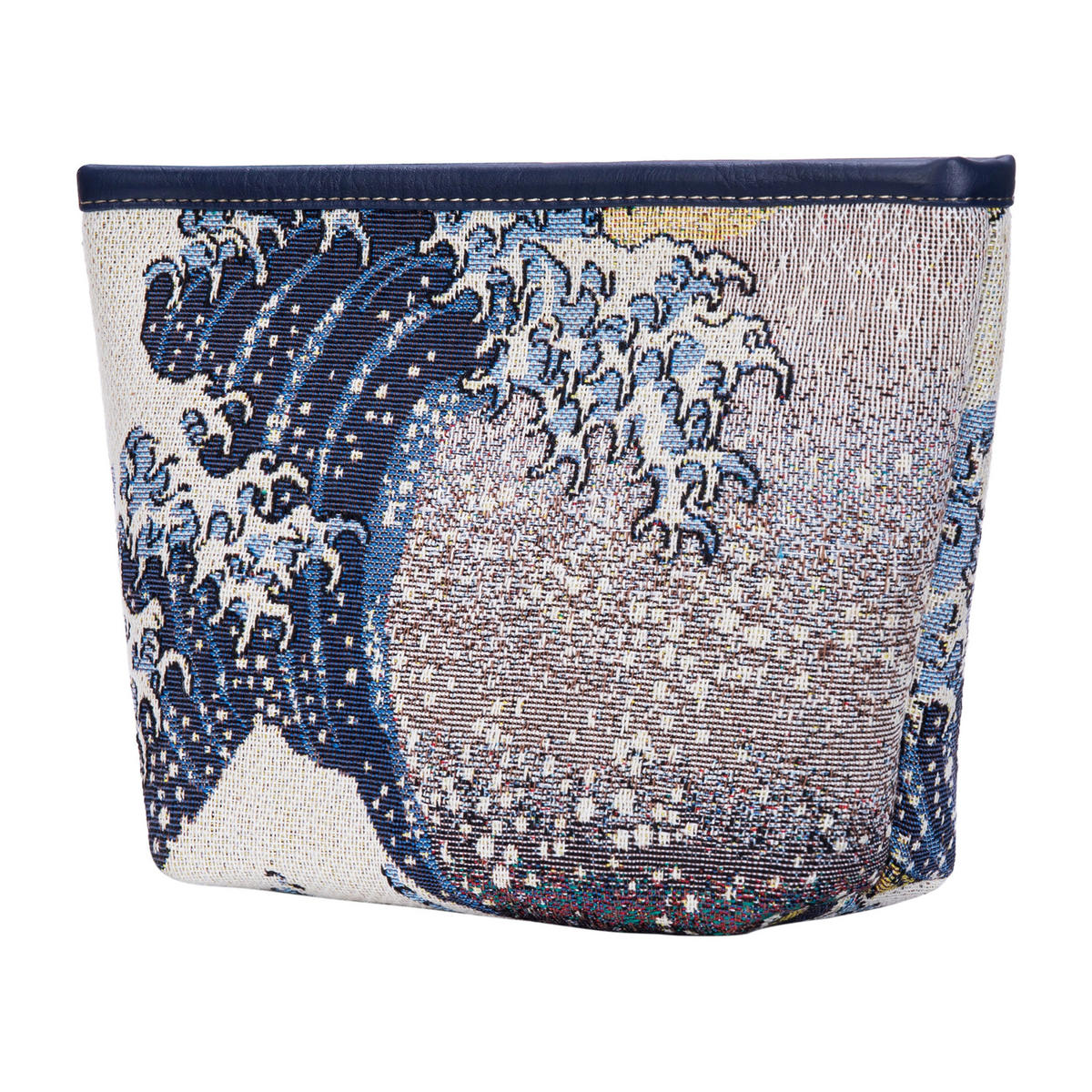 KOSMETIKTASCHE Katsushika Hokusai - Die Welle, Gobelinstoff, Bunt - Multicolor, Textil (8/6/25cm) - Goebel