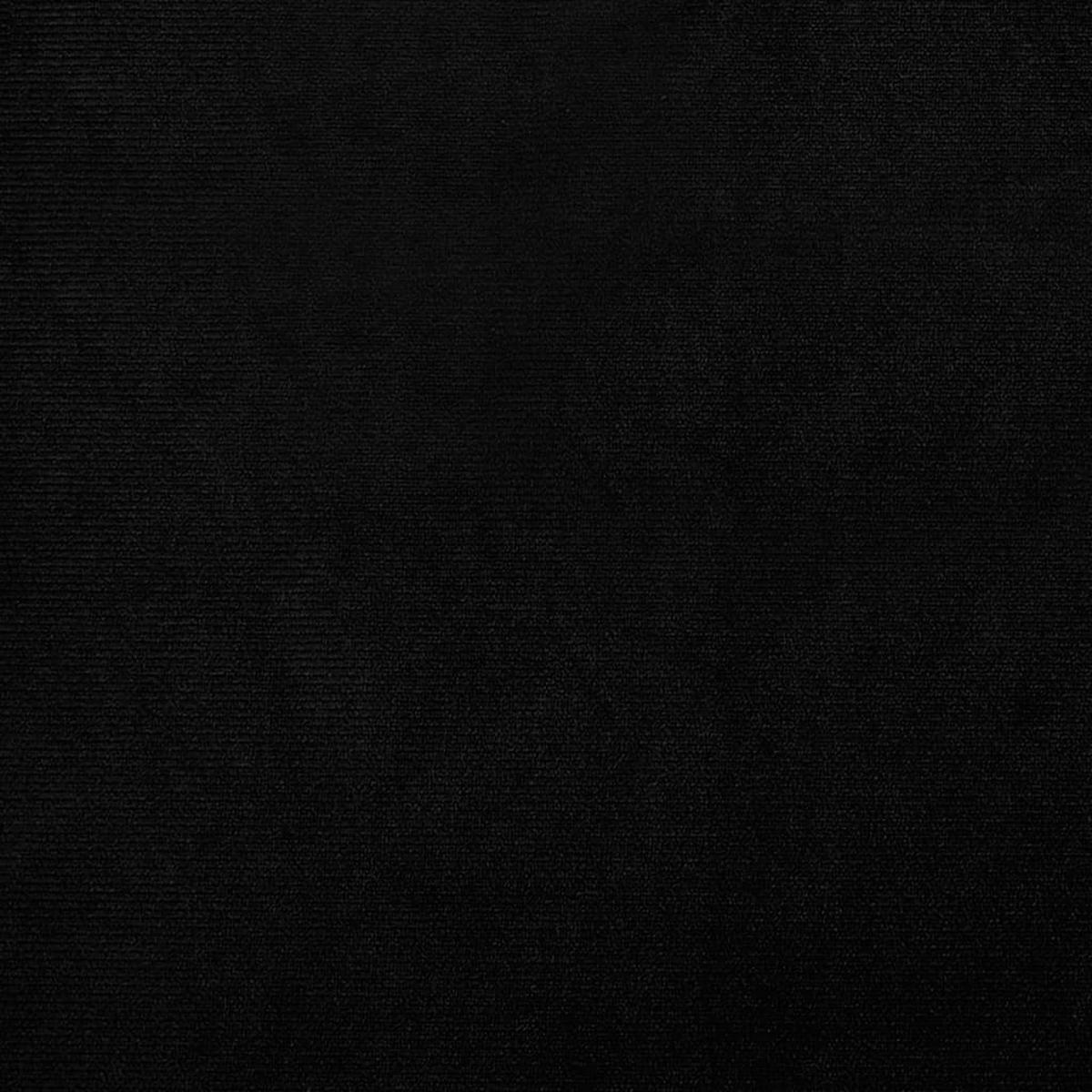 CLUBSESSEL Schwarz Samt - Schwarz, Textil (56/68/70cm) - vidaXL