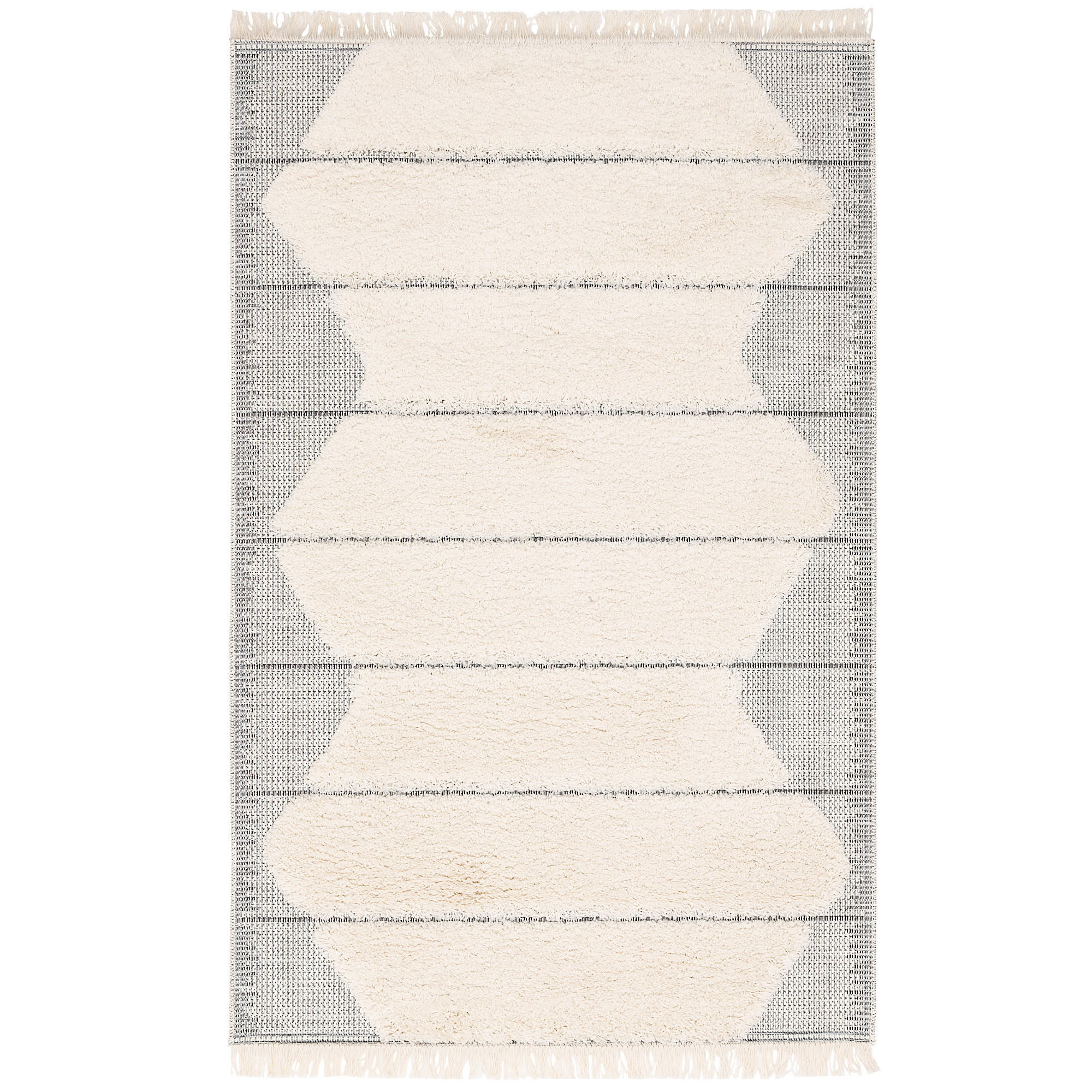 IN & OUTDOOR TEPPICH SHAGGY SYLT TREND - Grau, Textil (160/230cm) - Pergamon