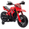 KINDER Elektro-Motorrad 6V Kindermotorrad 3 km/h 3-8 Jahre Kinder Rot - Rot, Kunststoff (105/57/62cm) - AIYAPLAY