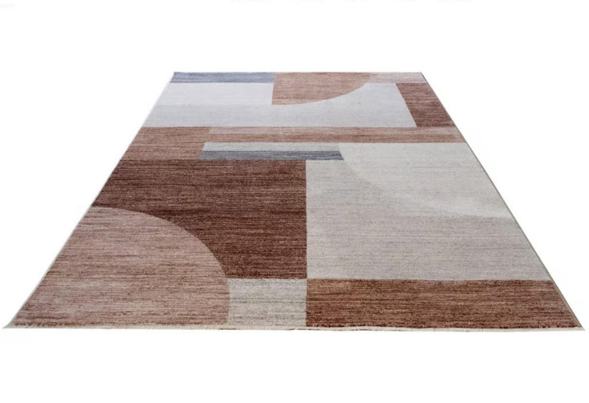 TEPPICH modern Flachgewebe MIRATONA Rot 160 x 240 cm - Rot, Textil (160/240cm) - Novatrend