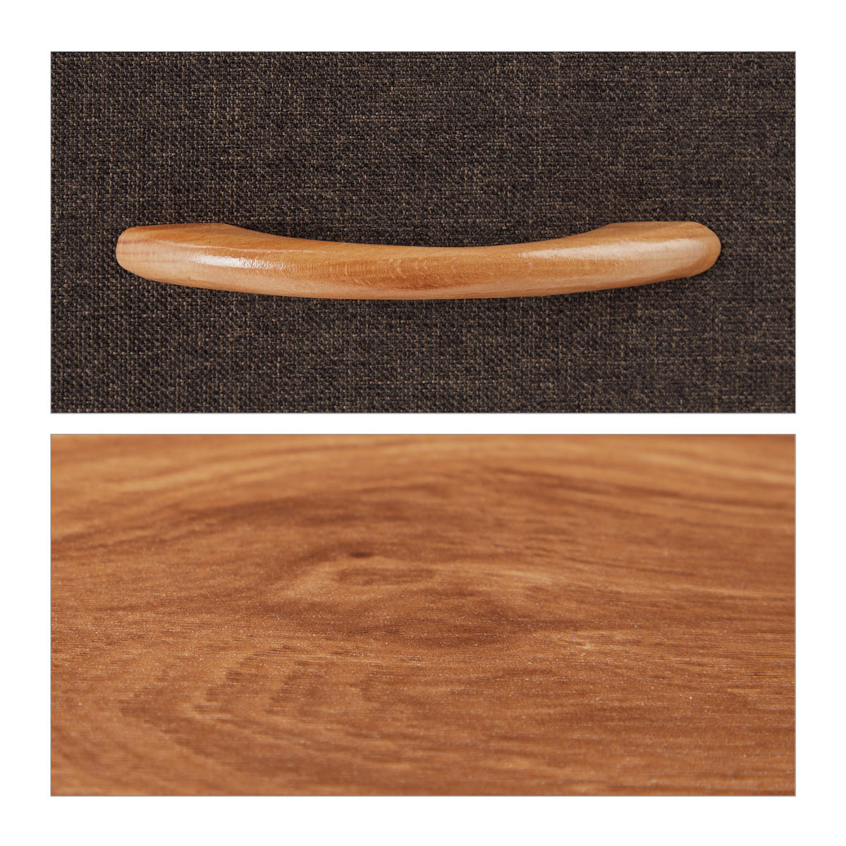SCHUBLADENSCHRANK - Multicolor, Holzwerkstoff/Textil (87.5/58/31.5cm) - Relaxdays