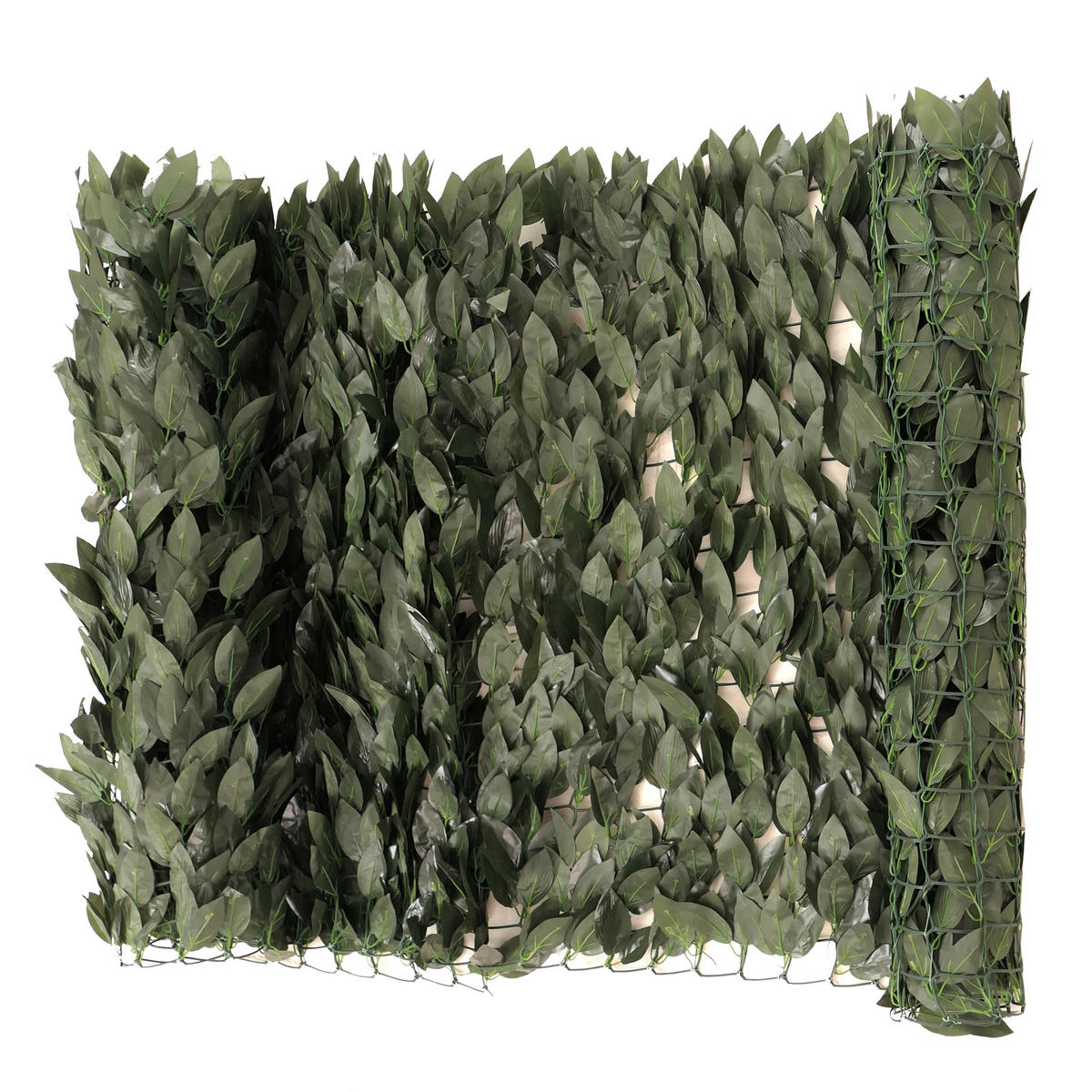 ZÁSTĚNA NA BALKON Zelená - zelená barva, plast (300/100cm) - MCW