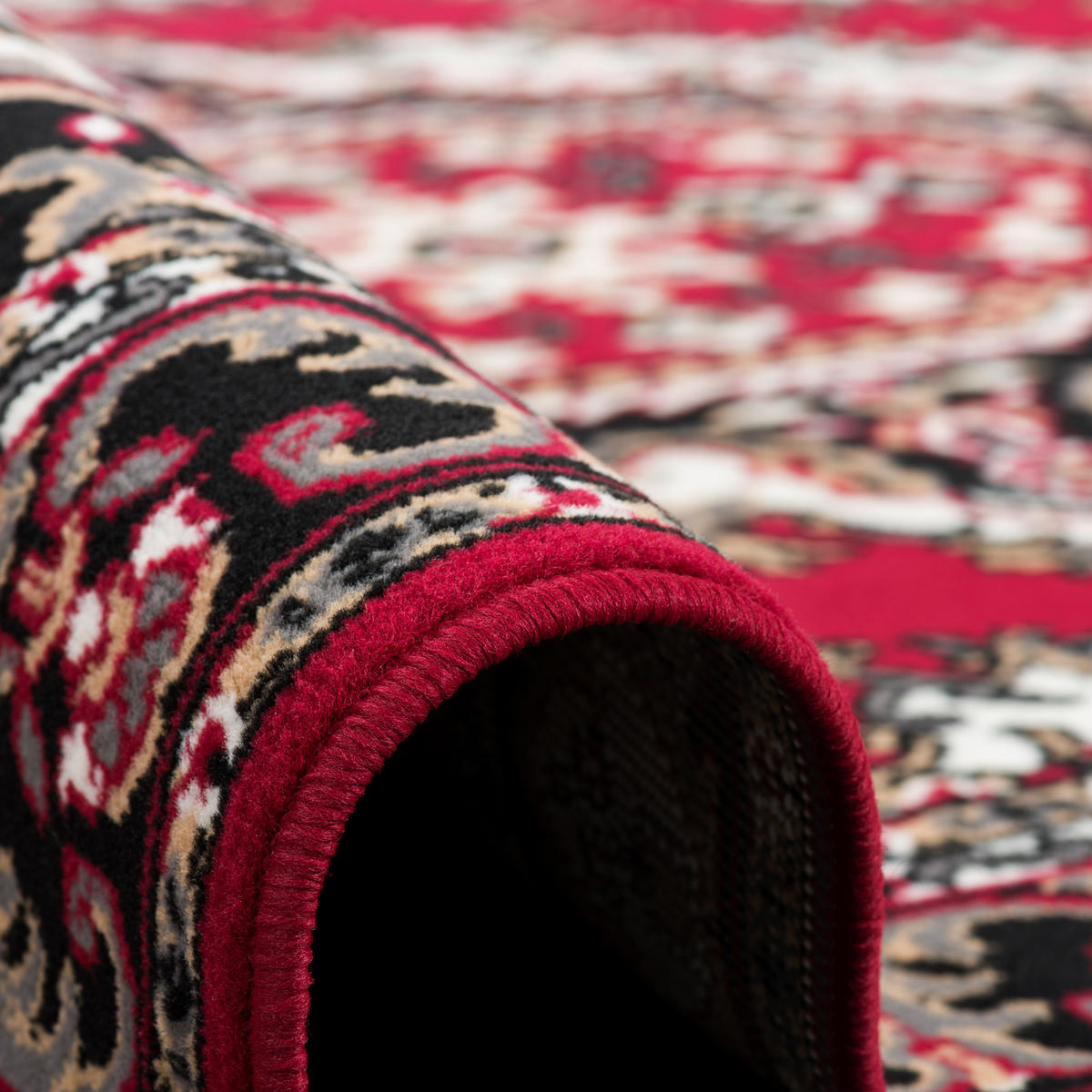 ORIENT TEPPICH TRENDLINE ROT KESHAN - Rot, Textil (185/270cm) - Pergamon