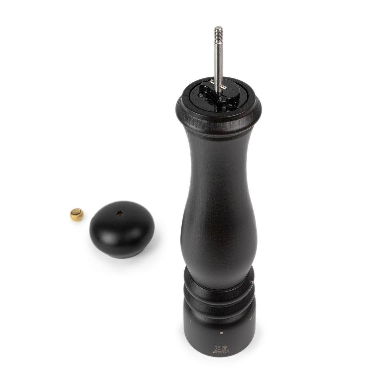 SALZMÜHLE Elektrisch Paris Électrique 34cm Buchenholz Schokolade Stahlmahlwerk - Braun, Holz (7.3/34/7.3cm) - PEUGEOT