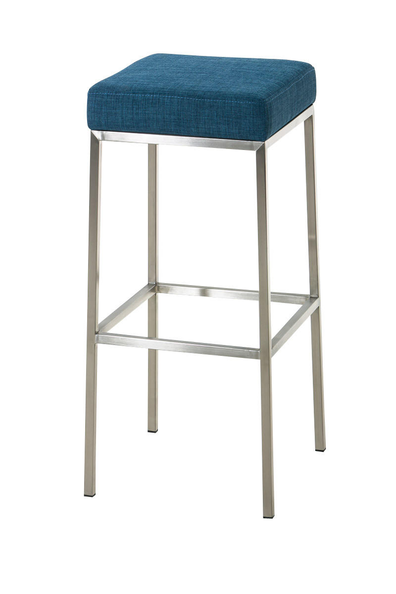 Deluke Barhocker Blau 37x85x37 cm