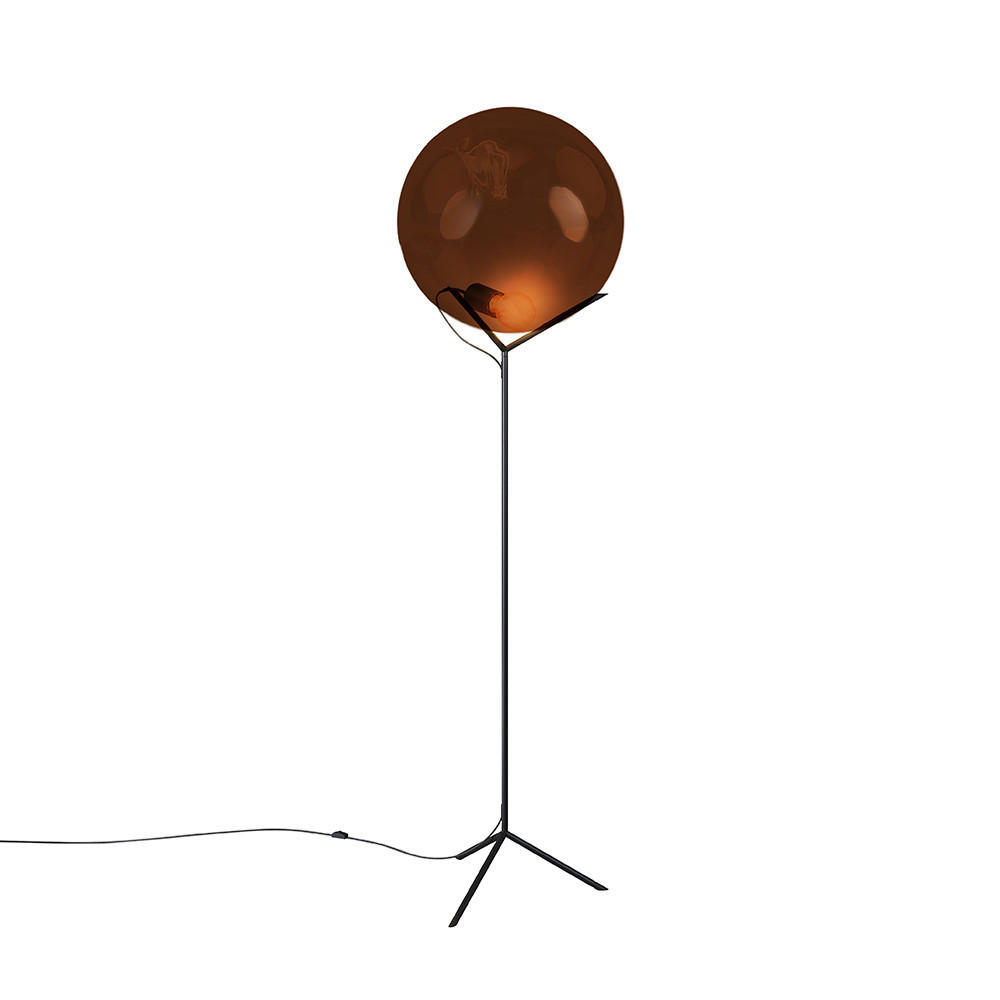 s.luce Stehlampe Braun 50x180x50 cm